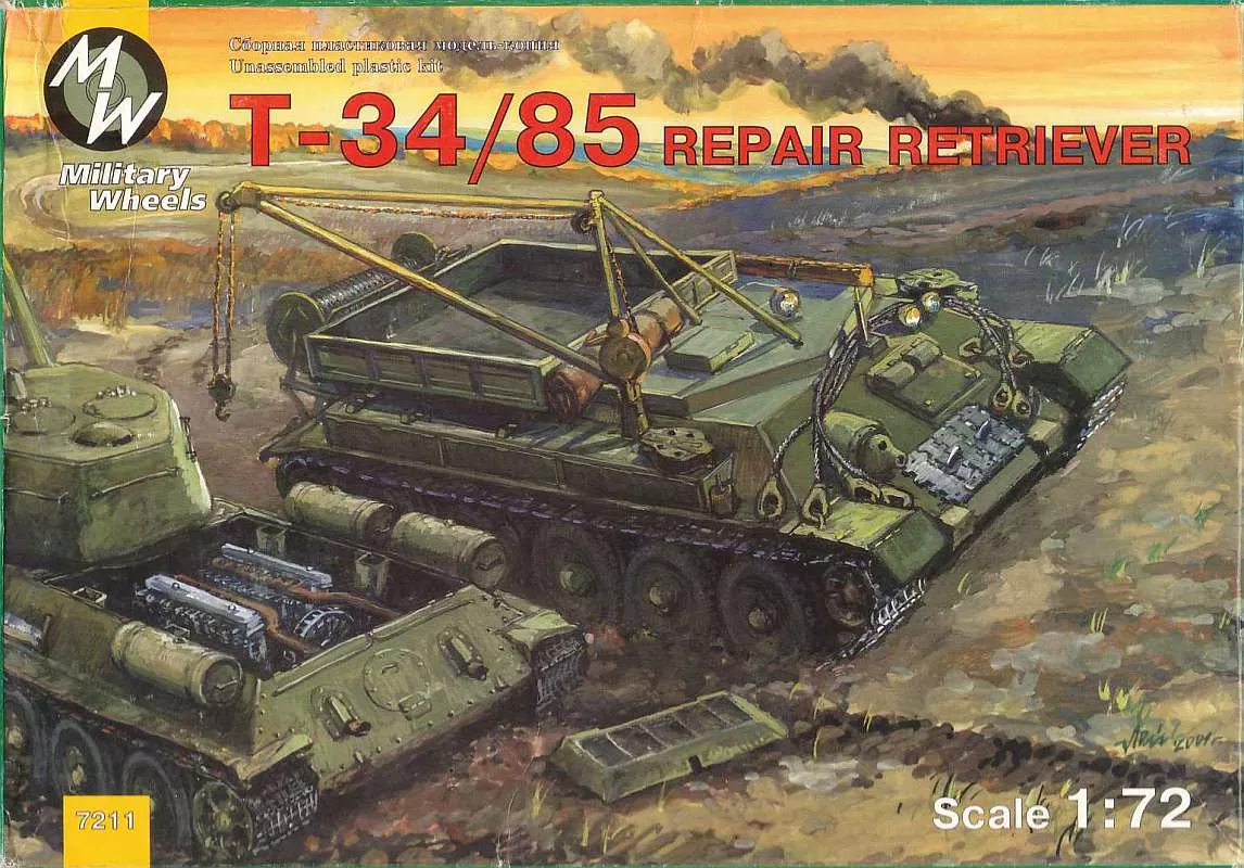 Military Wheels - T-34/85 